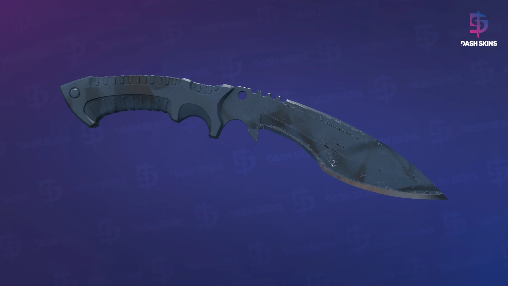 ★ StatTrak™ Kukri Knife | Night Stripe (Field-Tested) Screenshot Playside