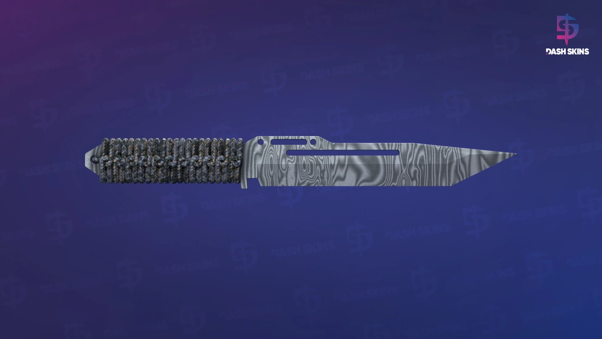 ★ Paracord Knife | Damascus Steel (Field-Tested) Screenshot Playside