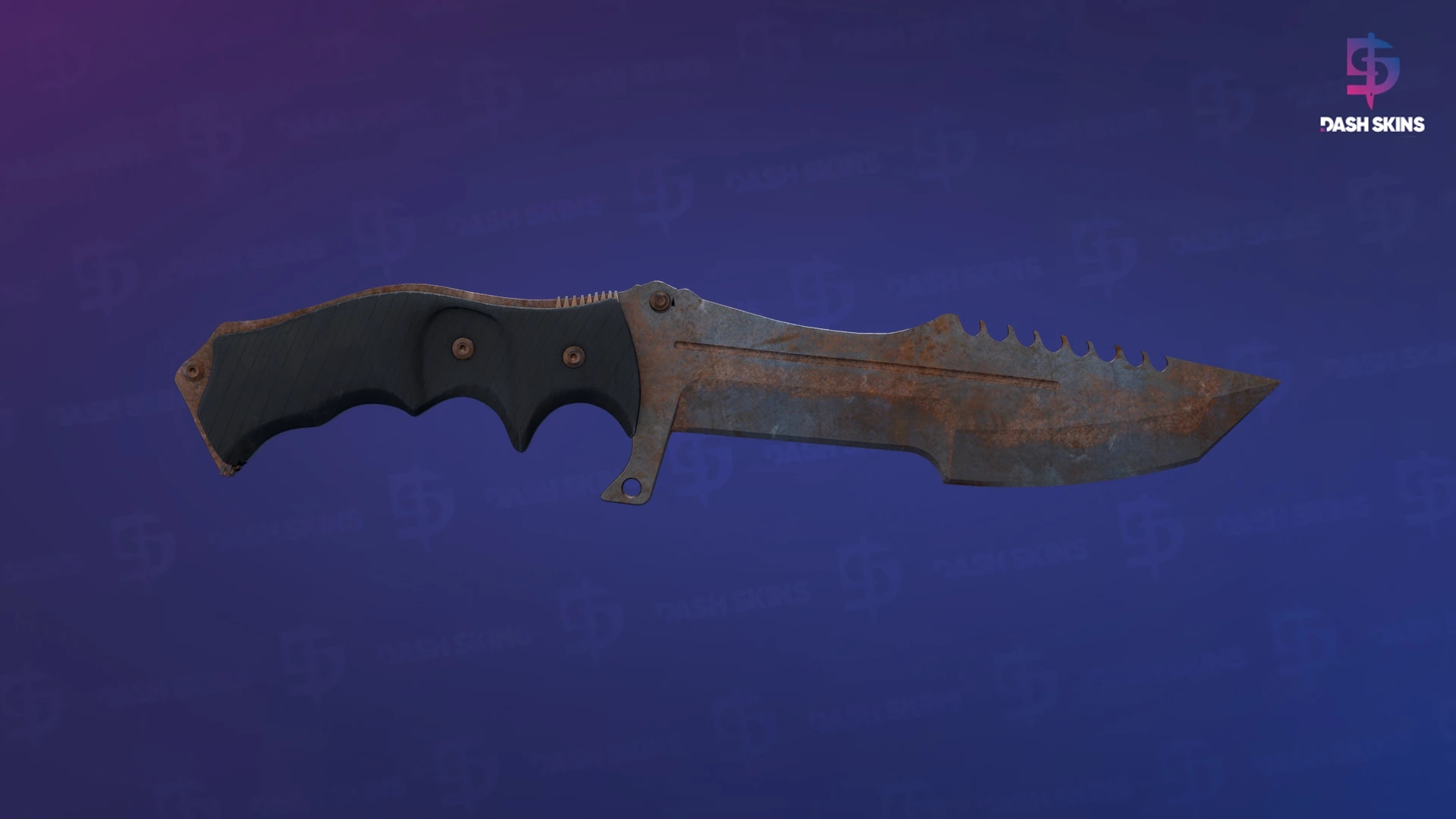 ★ Huntsman Knife | Rust Coat (Battle-Scarred) Screenshot Playside
