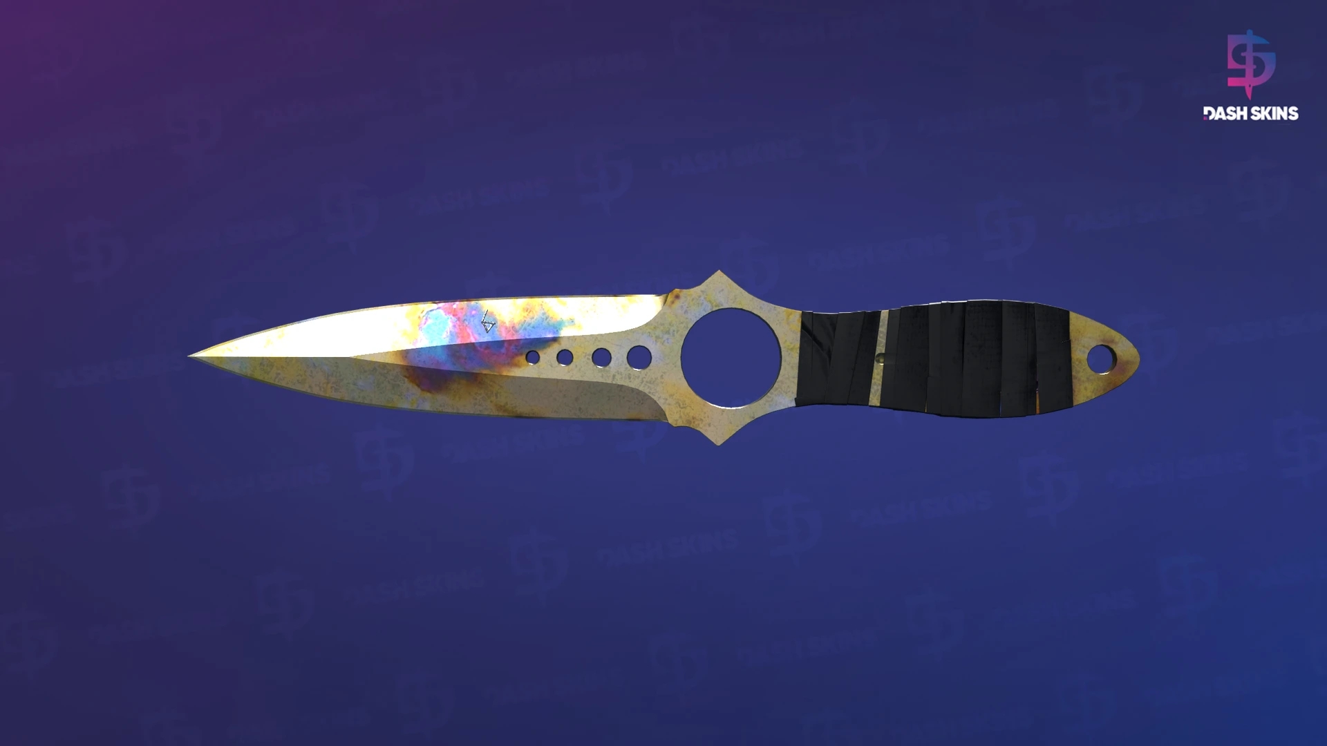 ★ StatTrak™ Skeleton Knife | Case Hardened (Field-Tested) Screenshot Playside