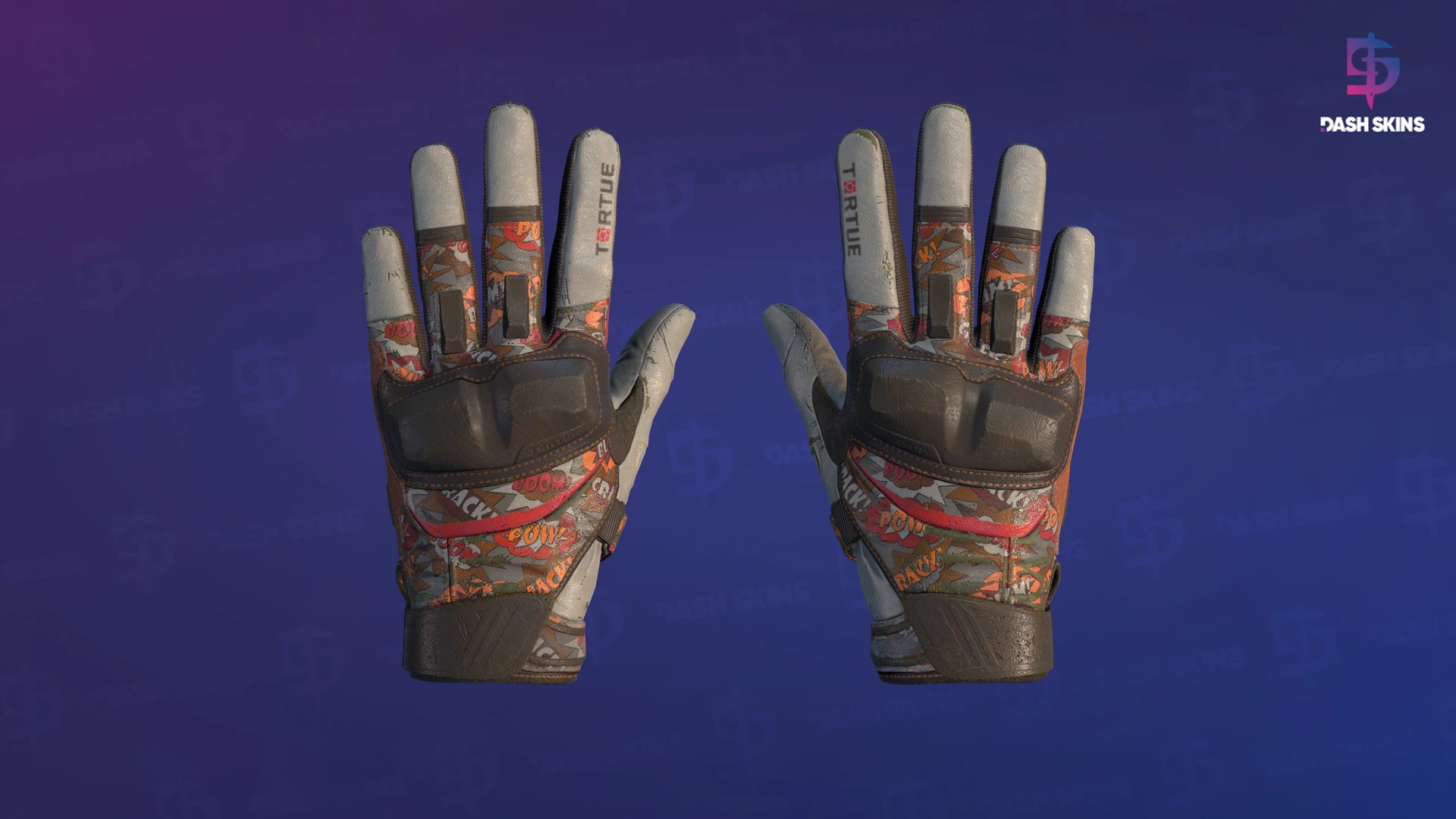 ★ Moto Gloves | POW! (Field-Tested) Screenshot Playside