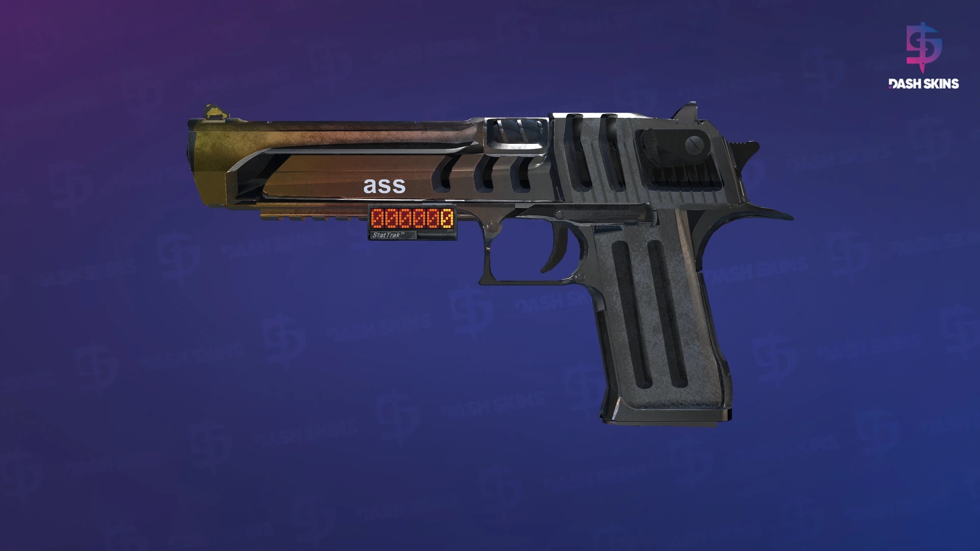 StatTrak™ Desert Eagle | Light Rail (Battle-Scarred) Screenshot Playside