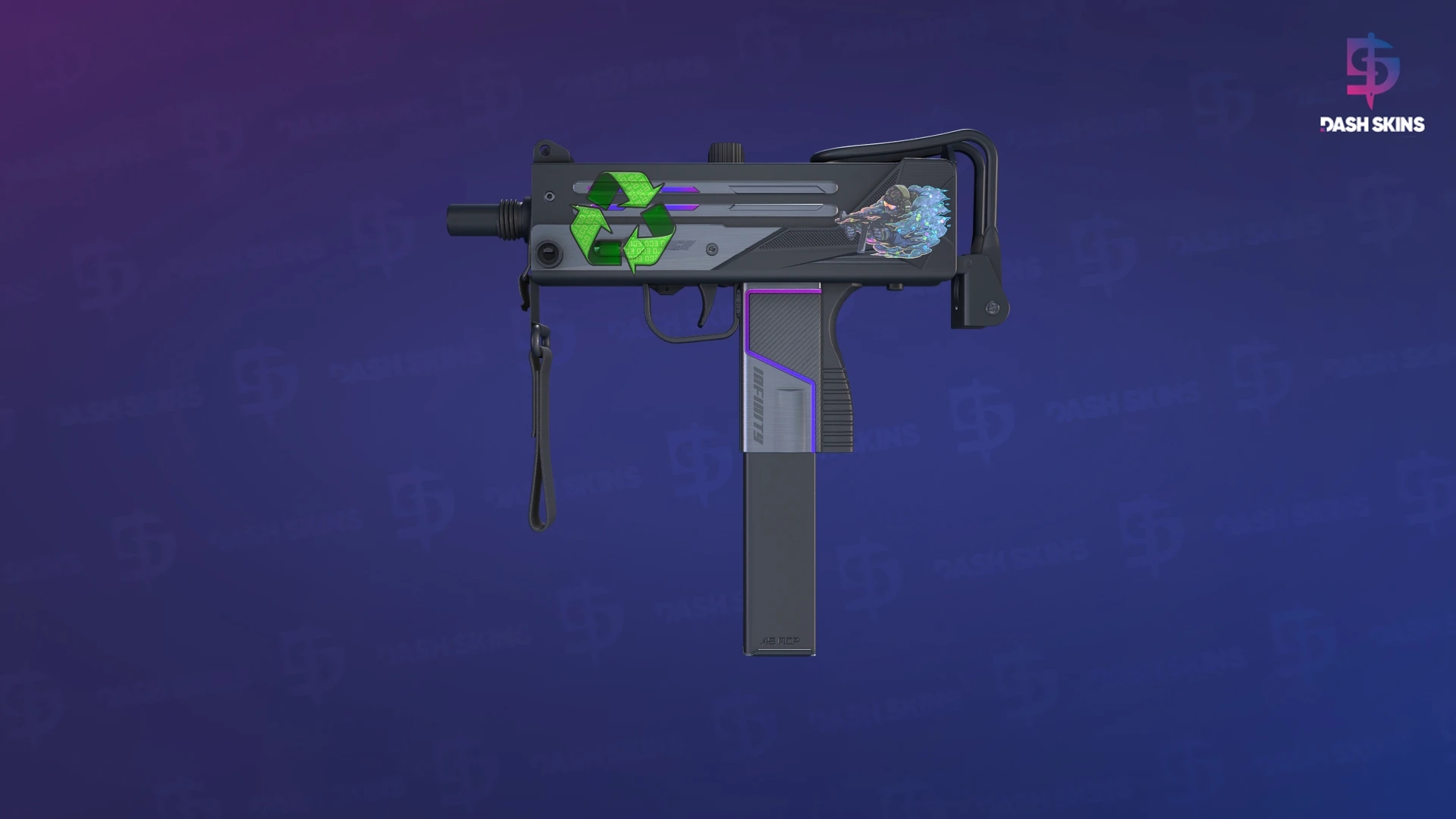 MAC-10 | Light Box (Factory New) Screenshot Playside