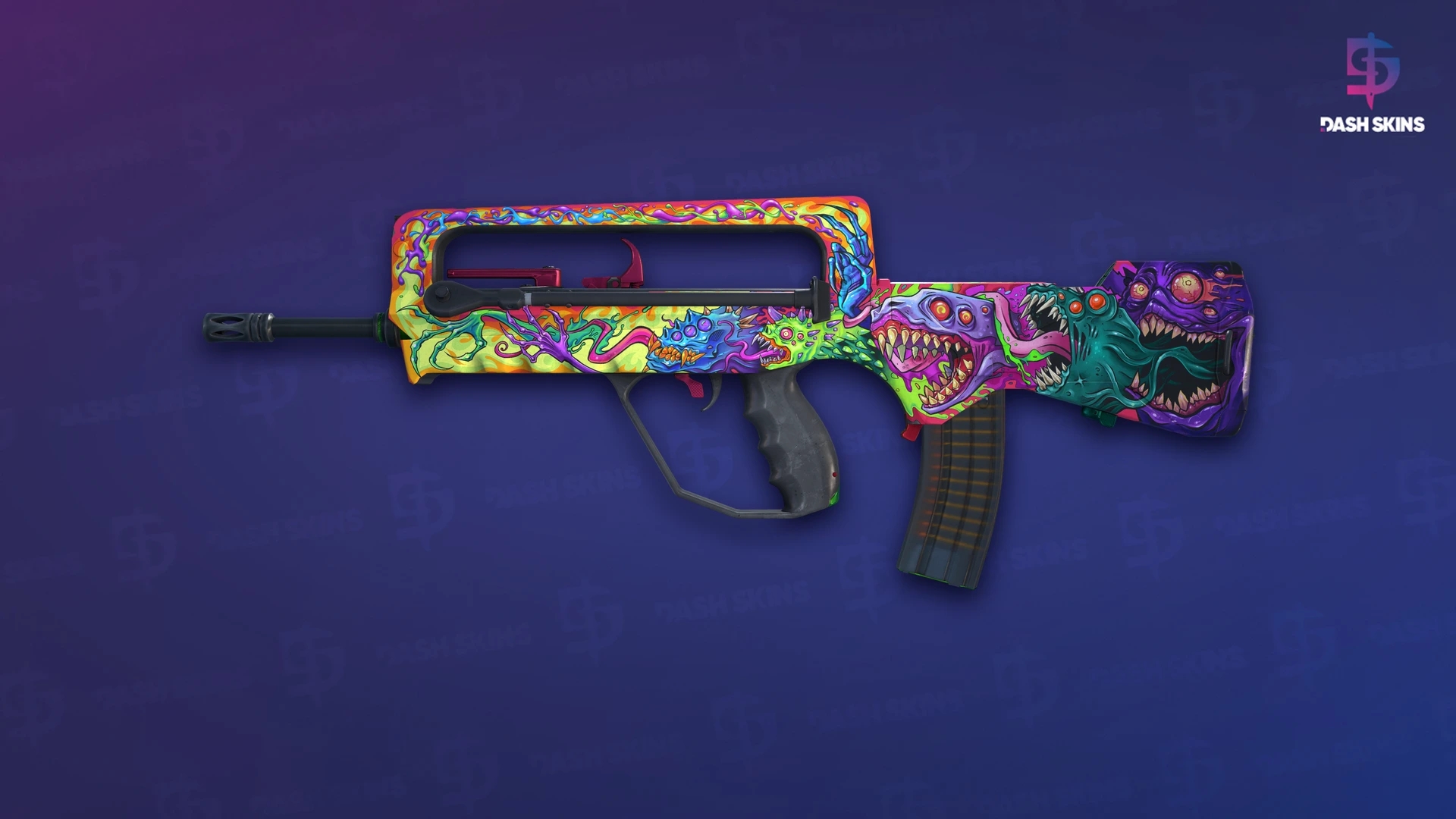 FAMAS | Bad Trip (Minimal Wear) Screenshot Playside