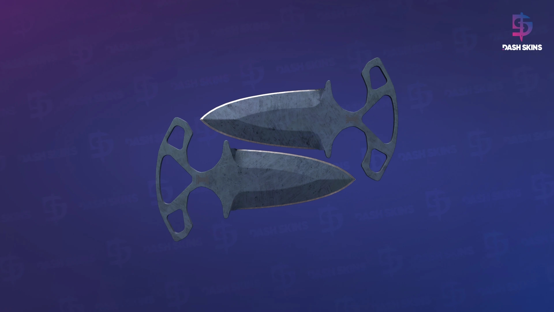★ Shadow Daggers | Blue Steel (Field-Tested) Screenshot Playside