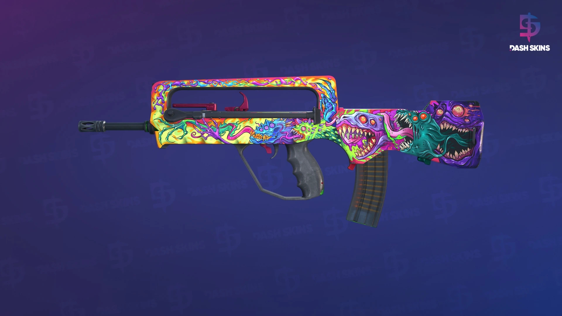 FAMAS | Bad Trip (Minimal Wear) Screenshot Playside