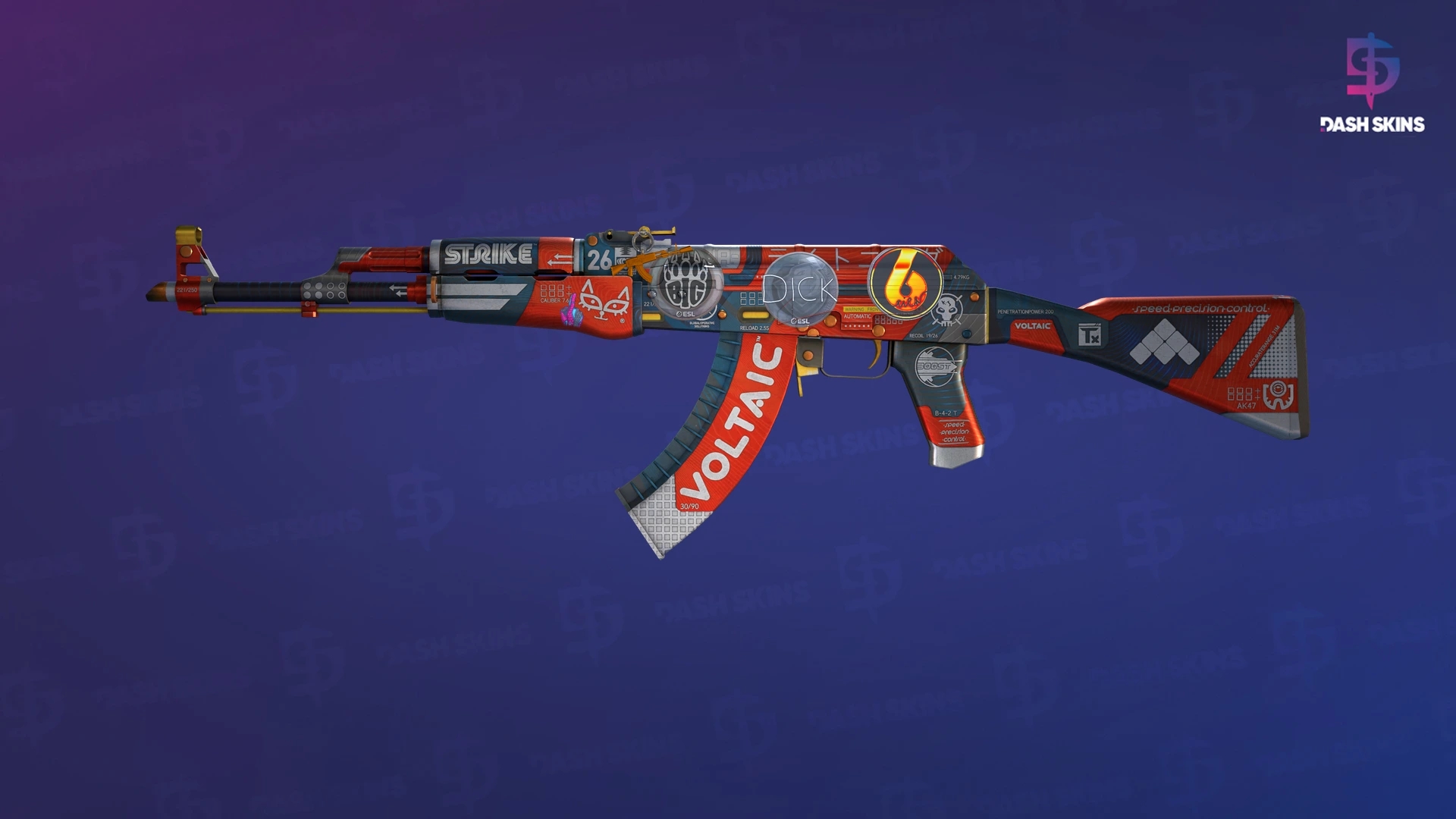 AK-47 | Bloodsport (Field-Tested) Screenshot Playside