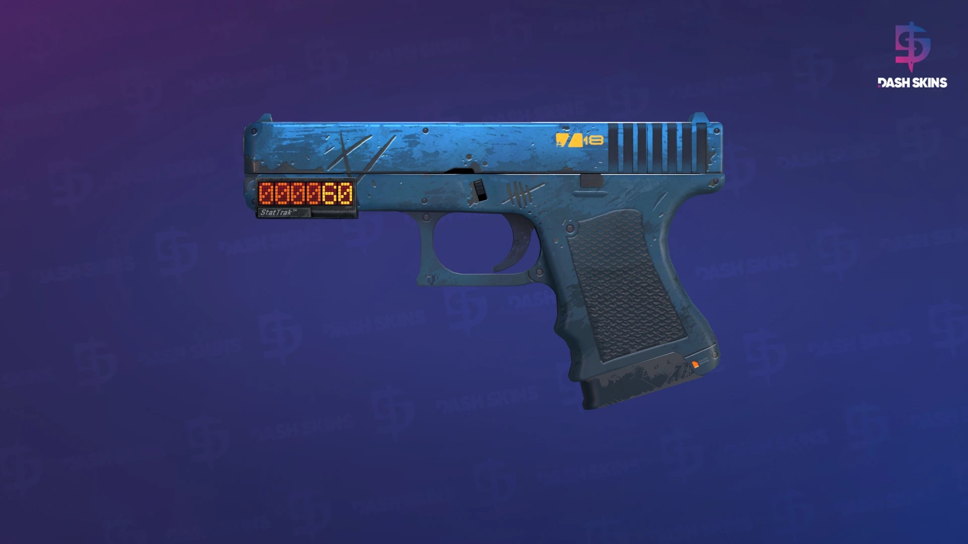 StatTrak™ Glock-18 | Off World (Field-Tested) Screenshot Playside