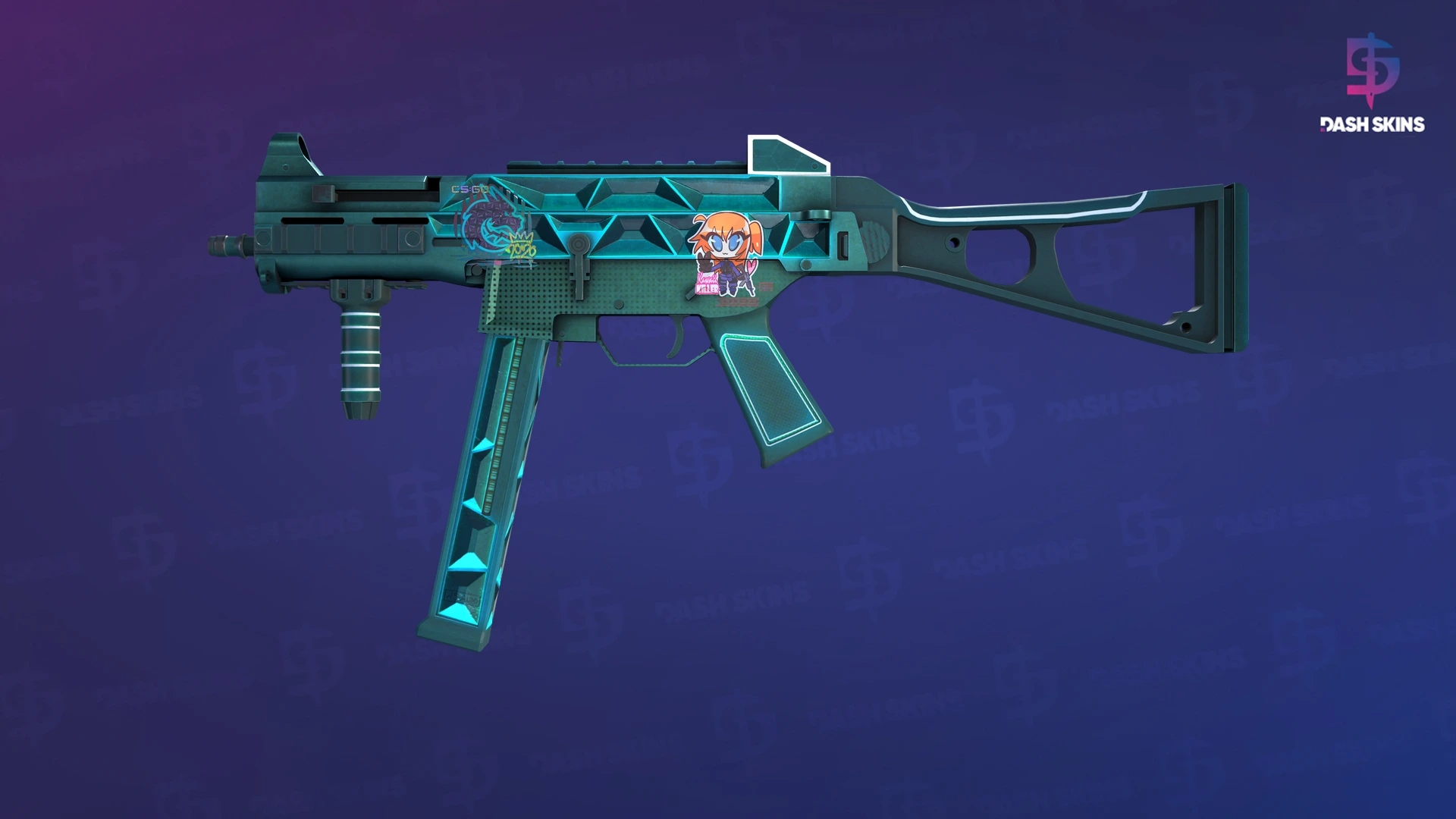 UMP-45 | Scaffold (Factory New) Screenshot Playside