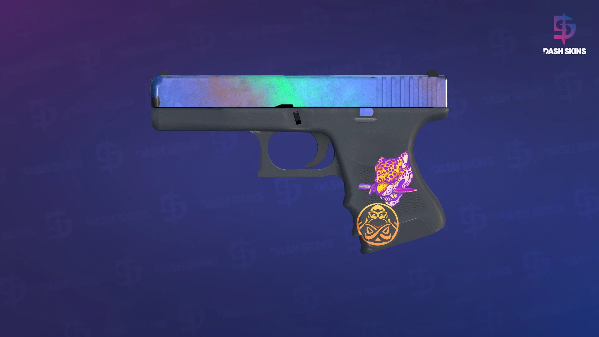 Glock-18 | Gamma Doppler (Field-Tested) - Phase 1 Screenshot Playside