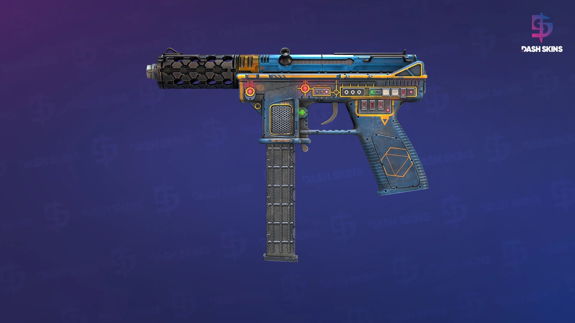 Tec-9 | Remote Control (Minimal Wear) Screenshot Playside