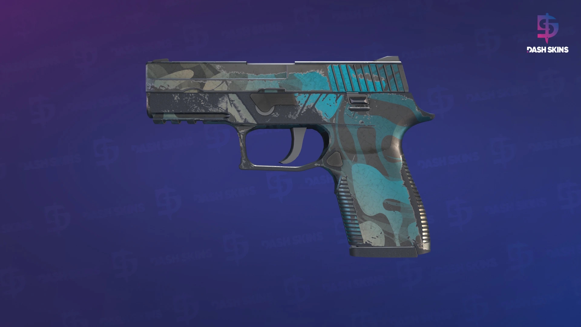 P250 | Ripple (Well-Worn) Screenshot Playside