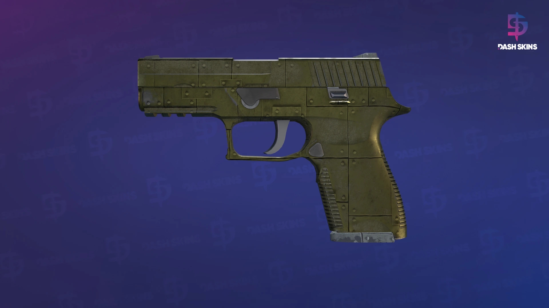 P250 | Iron Clad (Battle-Scarred) Screenshot Playside
