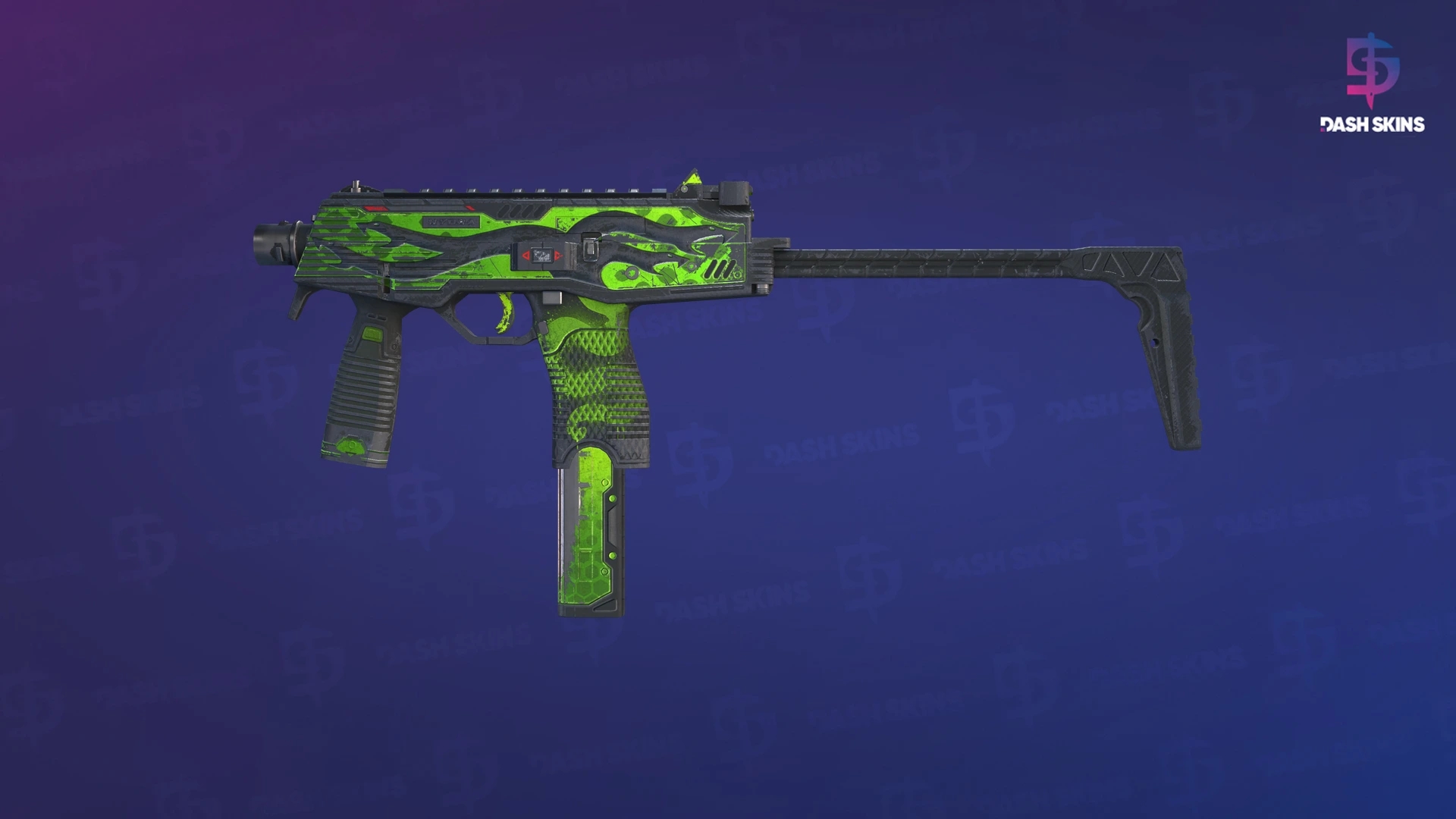 MP9 | Hydra (Battle-Scarred) Screenshot Playside