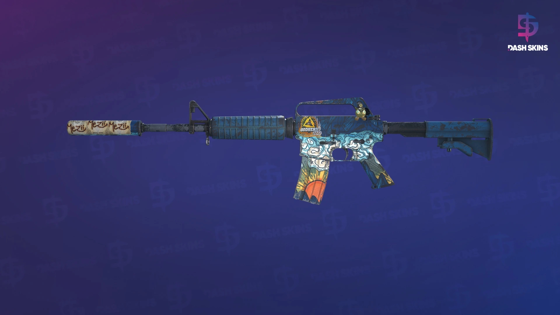 M4A1-S | Solitude (Well-Worn) Screenshot Playside
