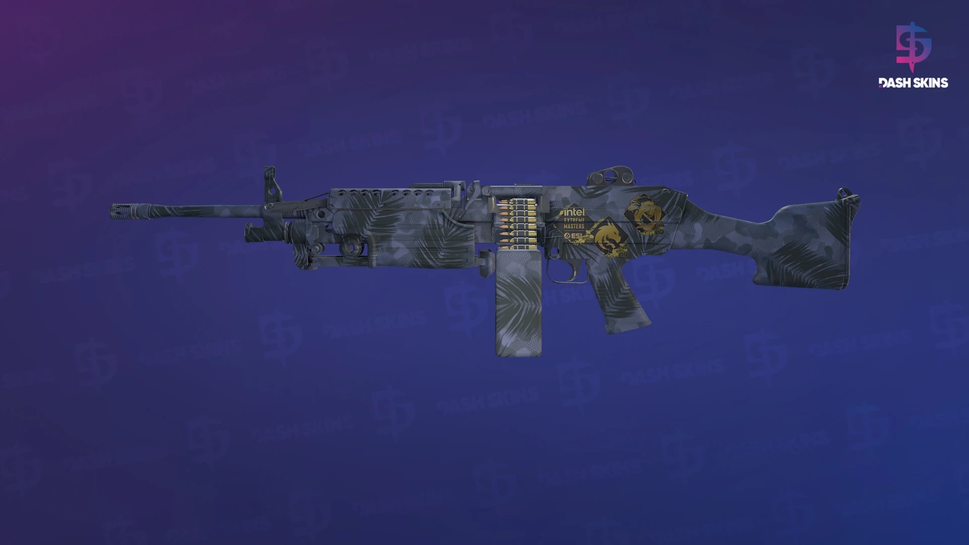 Souvenir M249 | Midnight Palm (Factory New) Screenshot Playside
