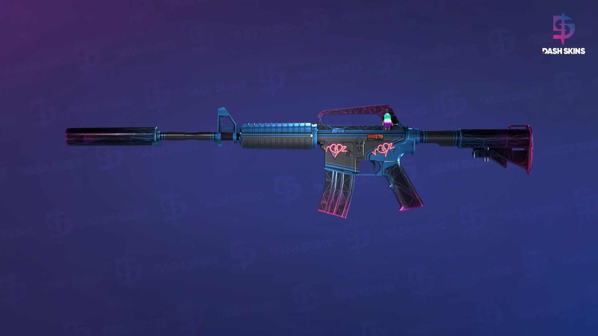 StatTrak™ M4A1-S | Decimator (Minimal Wear) Screenshot Playside