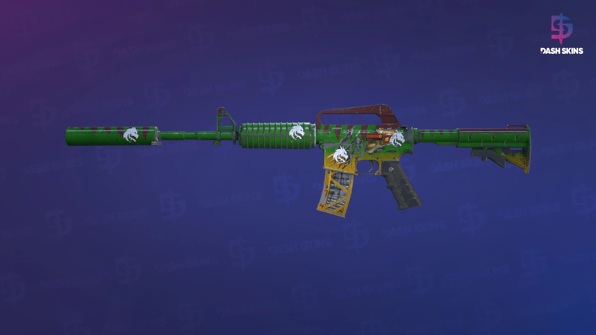 StatTrak™ M4A1-S | Emphorosaur-S (Battle-Scarred) Screenshot Playside