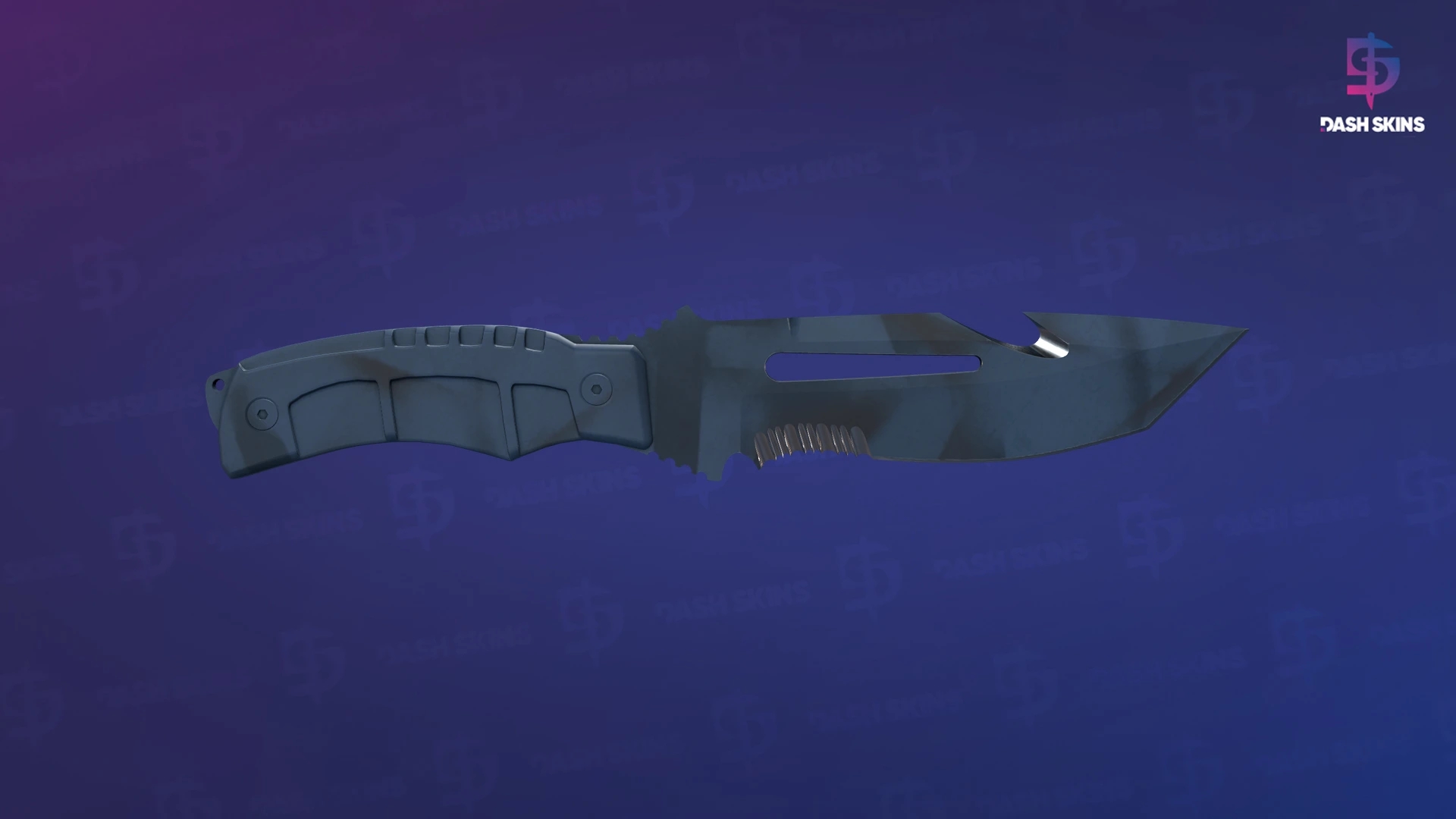 ★ Survival Knife | Night Stripe (Field-Tested) Screenshot Playside