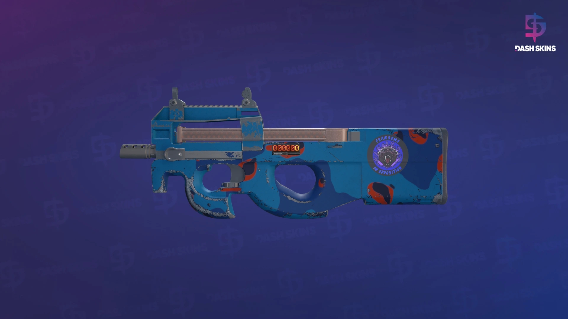 StatTrak™ P90 | Blind Spot (Field-Tested) Screenshot Playside