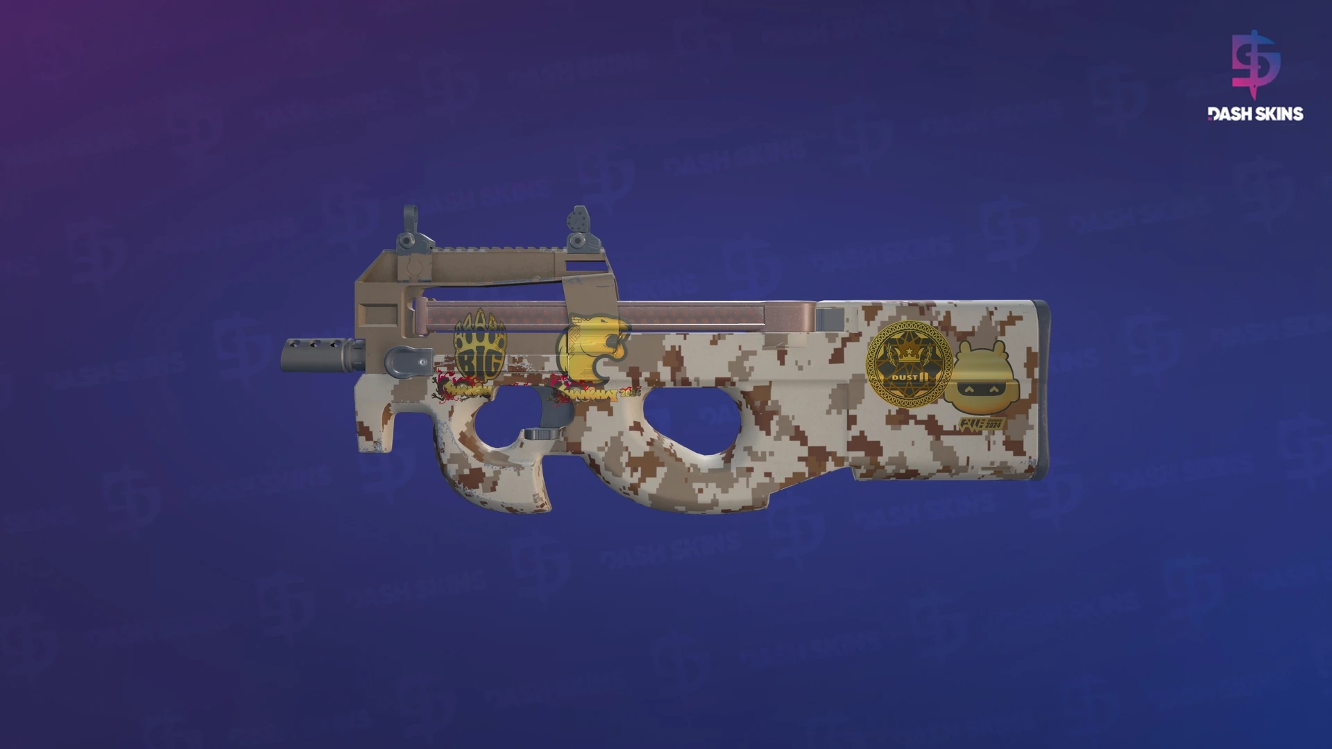 Souvenir P90 | Desert DDPAT (Factory New) Screenshot Playside