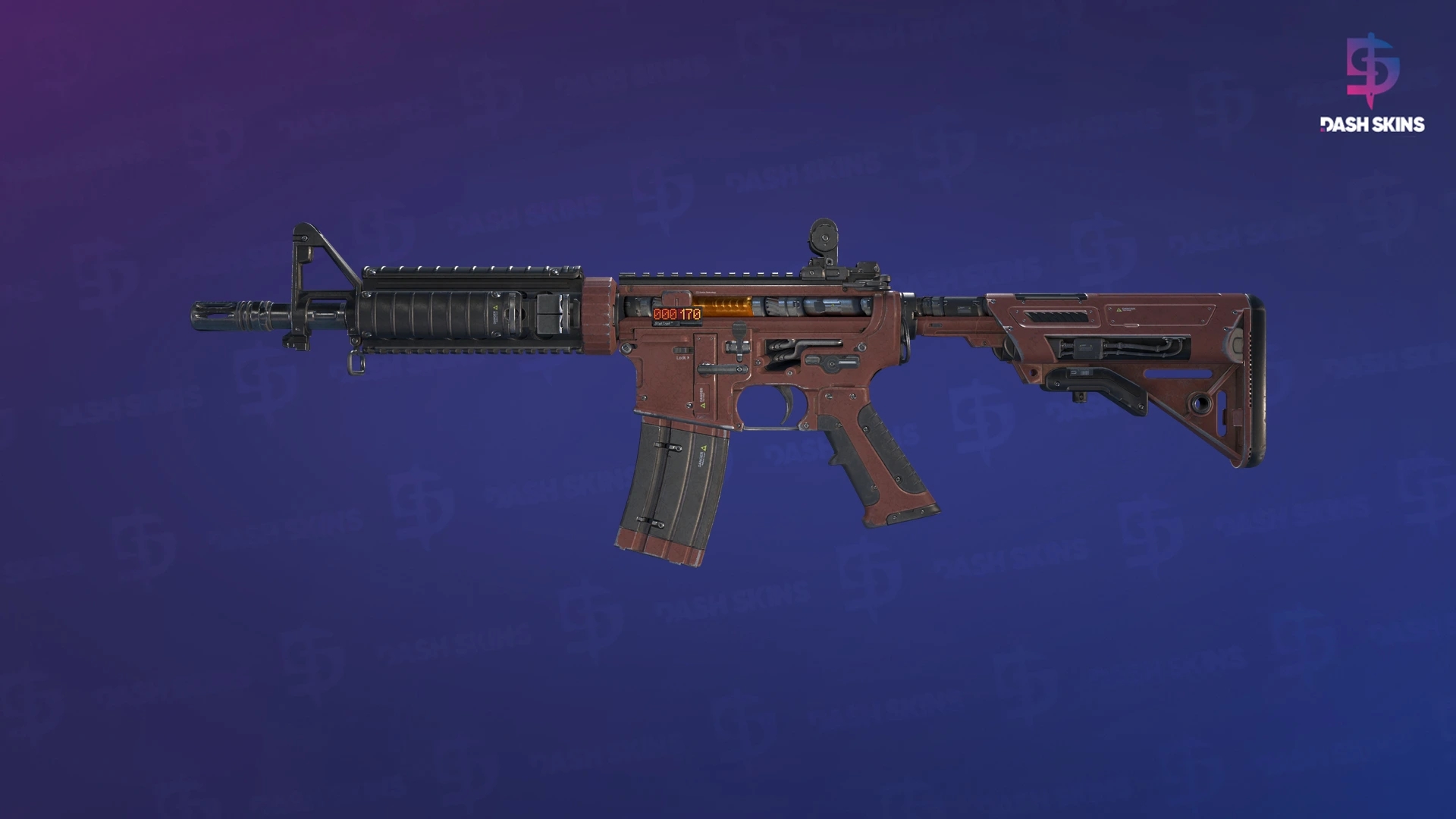 StatTrak™ M4A4 | Turbine (Battle-Scarred) Screenshot Playside