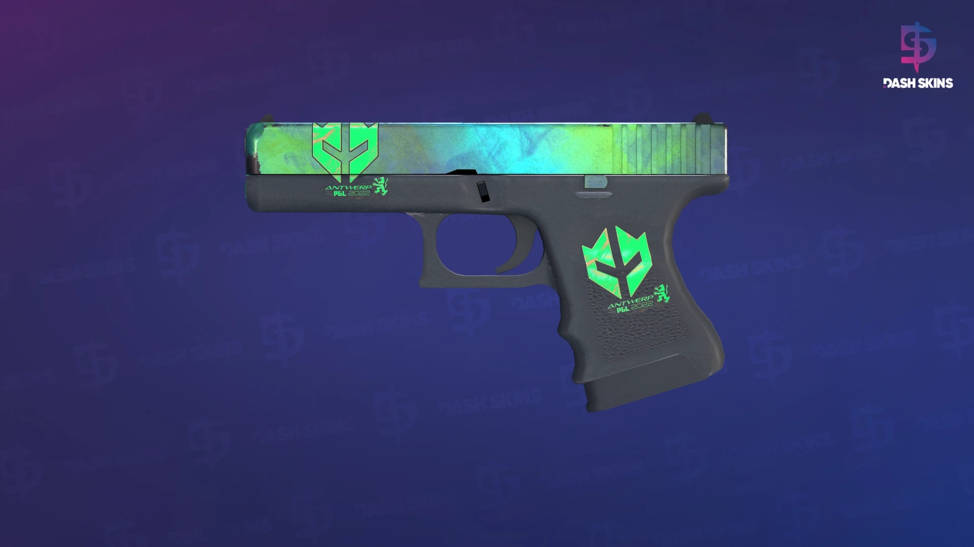 Glock-18 | Gamma Doppler (Field-Tested) - Phase 4 Screenshot Playside