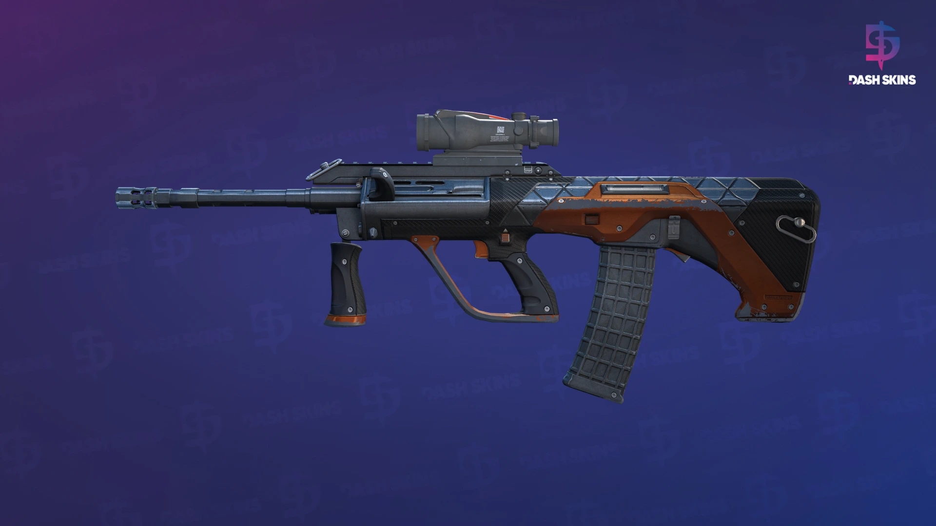 AUG | Triqua (Well-Worn) Screenshot Playside