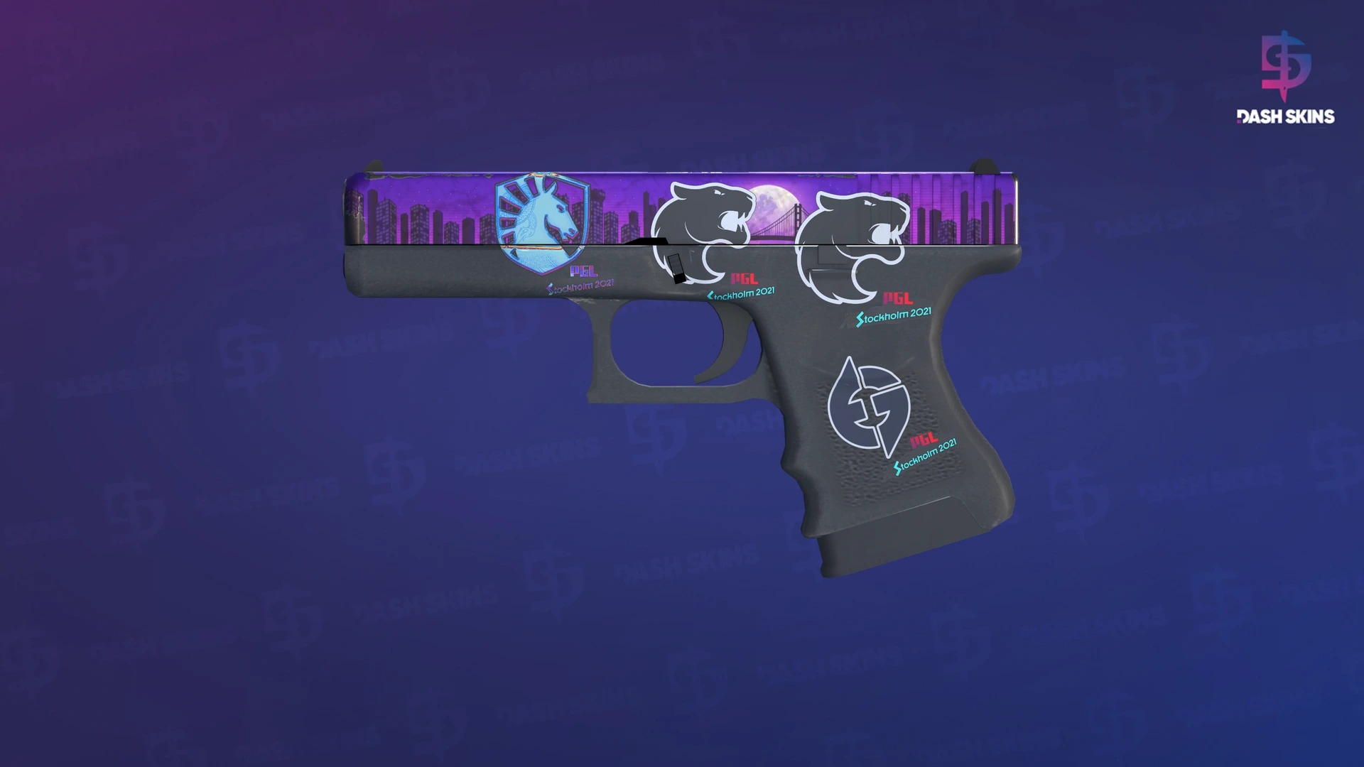 Glock-18 | Moonrise (Field-Tested) Screenshot Playside