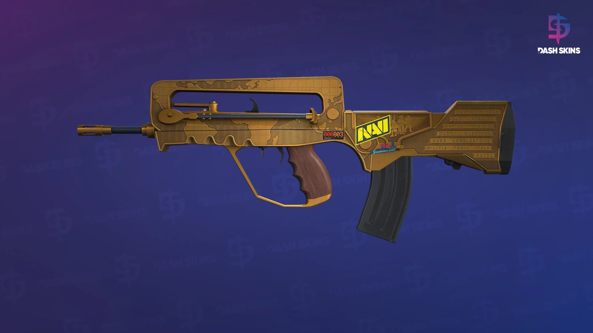 StatTrak™ FAMAS | Commemoration (Field-Tested) Screenshot Playside