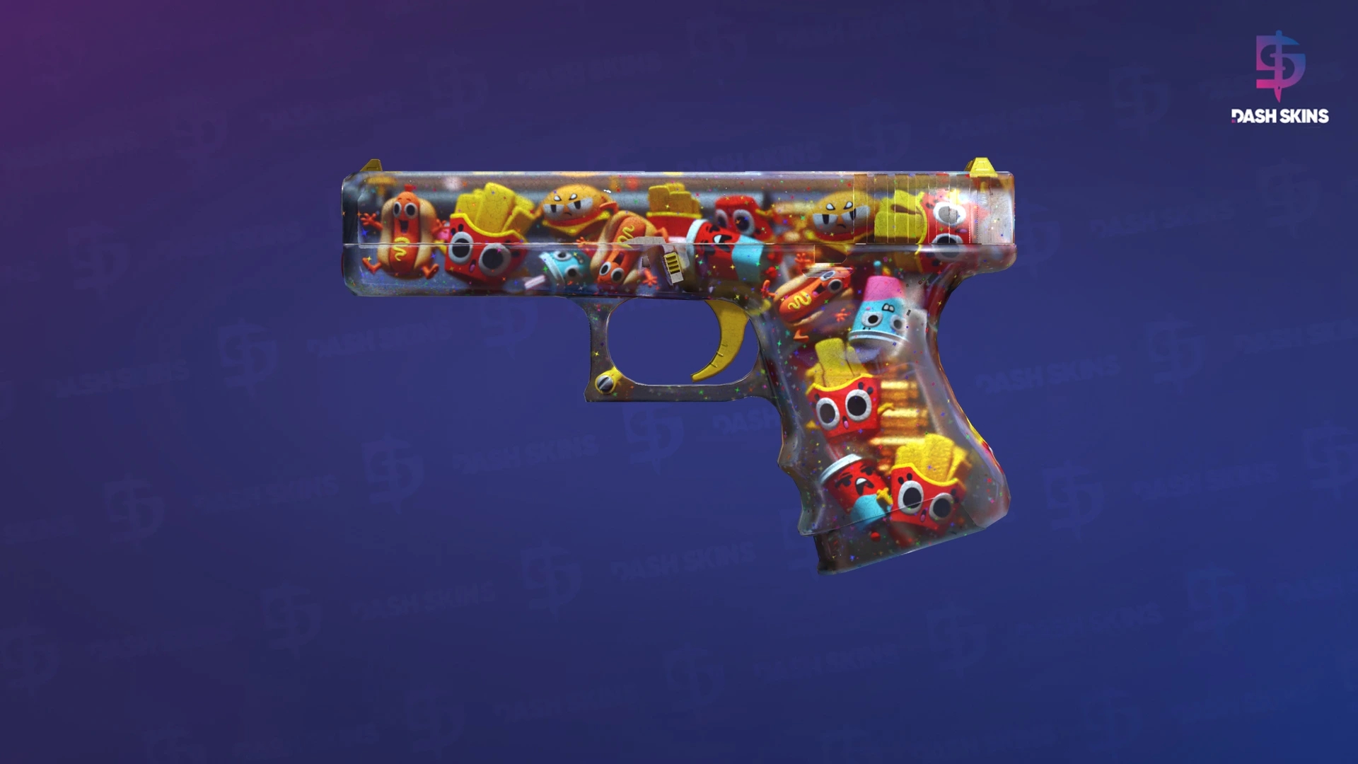 Glock-18 | Snack Attack (Well-Worn) Screenshot Playside