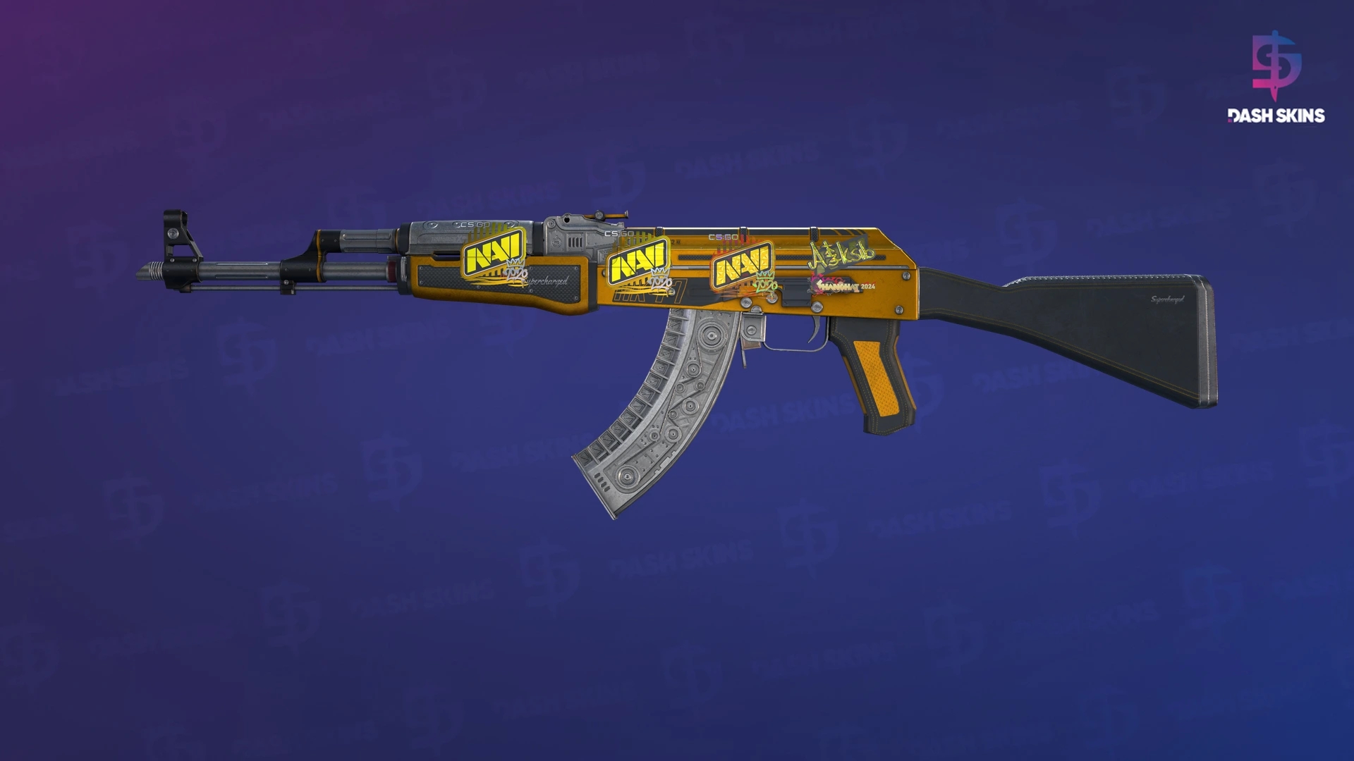 AK-47 | Fuel Injector (Well-Worn) Screenshot Playside