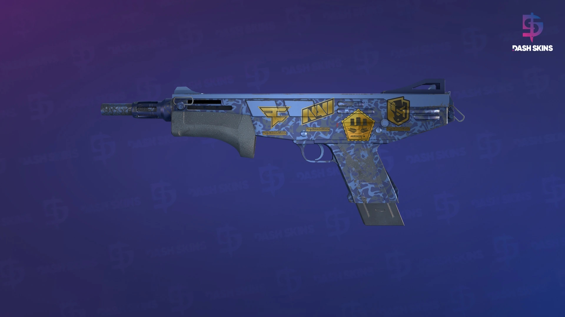 Souvenir MAG-7 | Navy Sheen (Factory New) Screenshot Playside