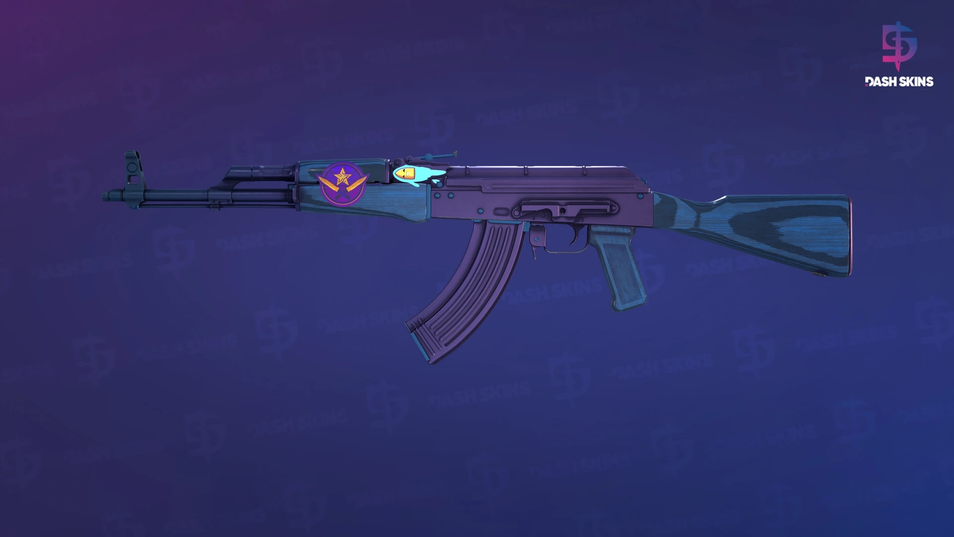AK-47 | Midnight Laminate (Factory New) Screenshot Playside