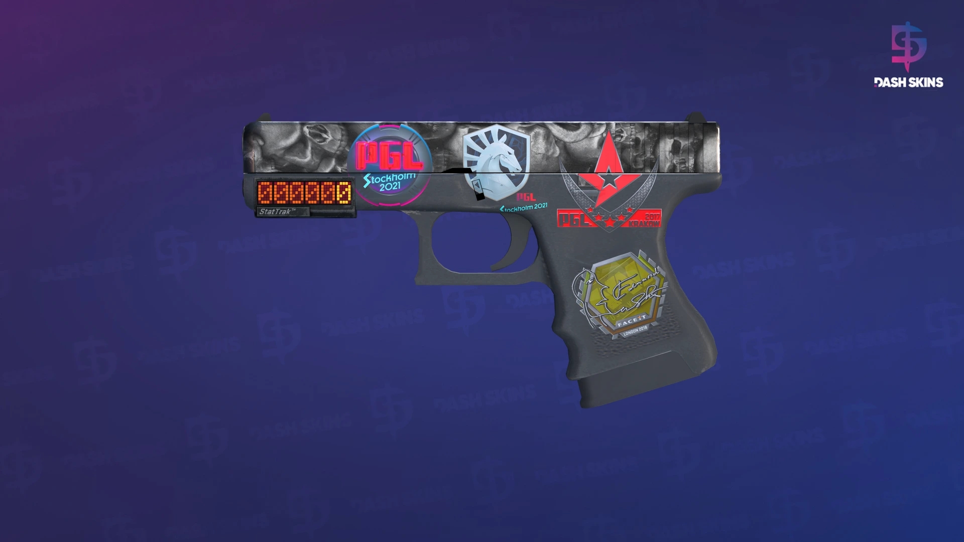 StatTrak™ Glock-18 | Catacombs (Field-Tested) Screenshot Playside