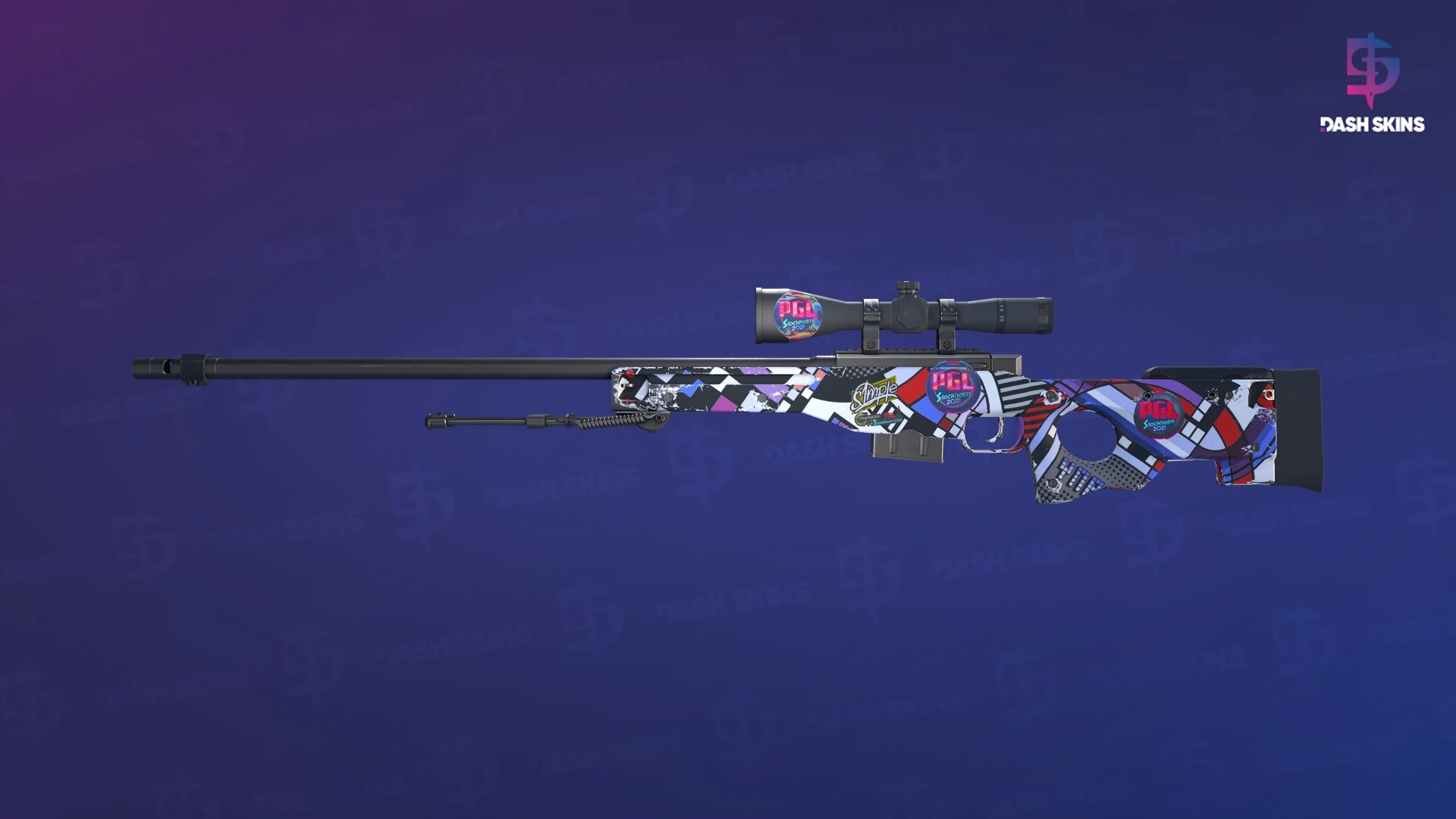 AWP | POP AWP (Minimal Wear) Screenshot Playside