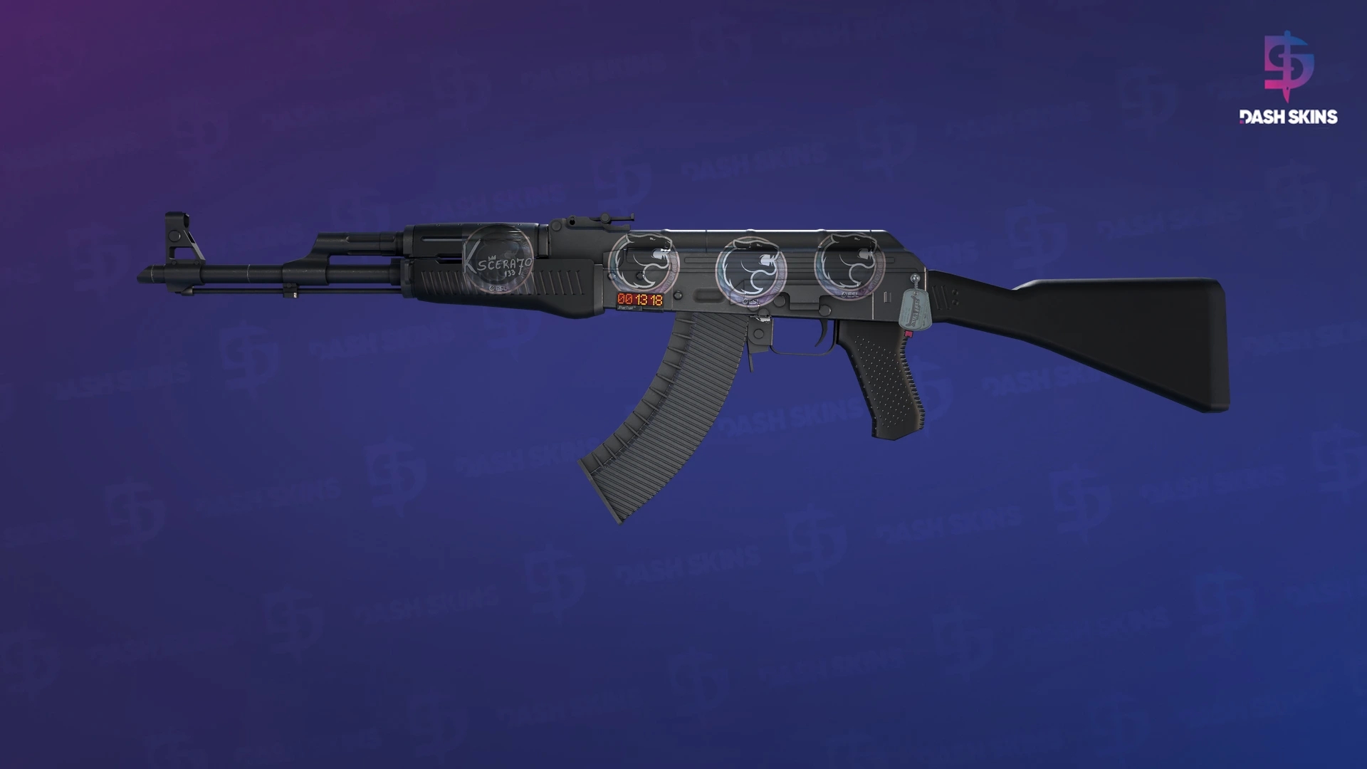 StatTrak™ AK-47 | Slate (Minimal Wear) Screenshot Playside