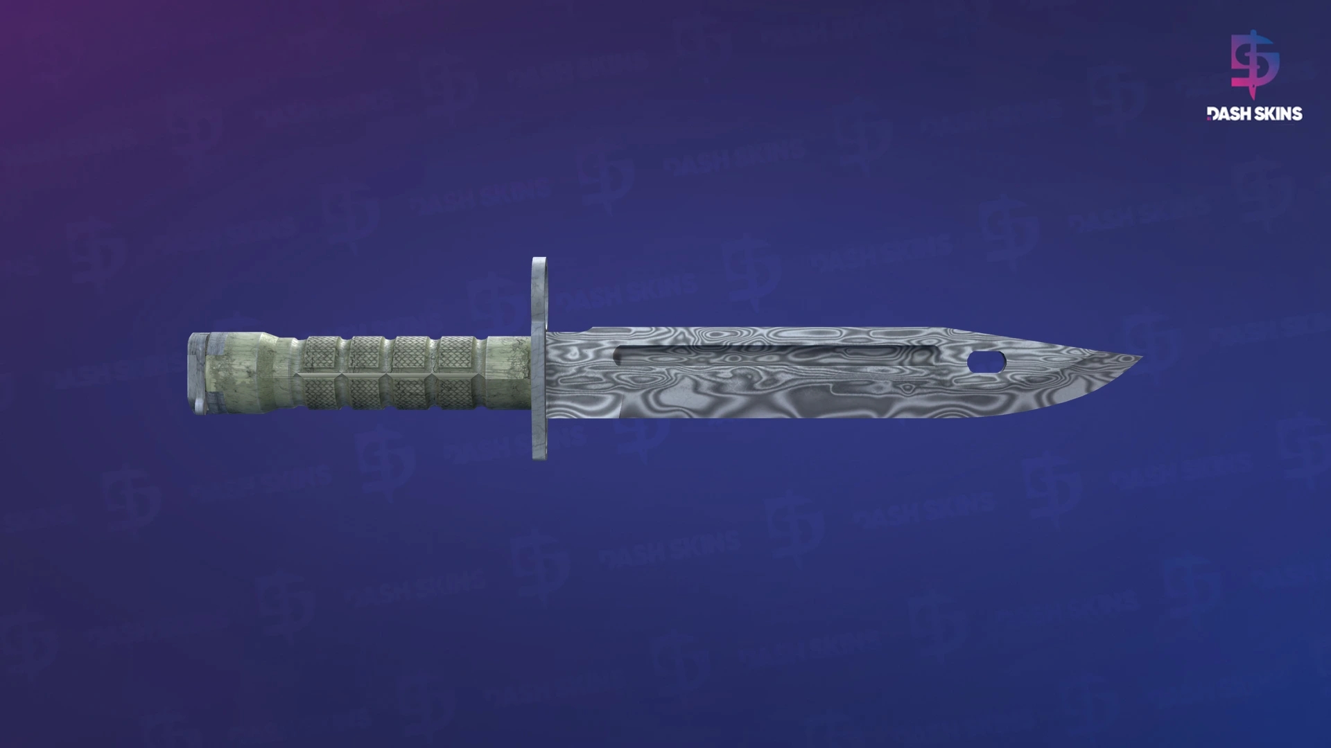 ★ Bayonet | Damascus Steel (Field-Tested) Screenshot Playside