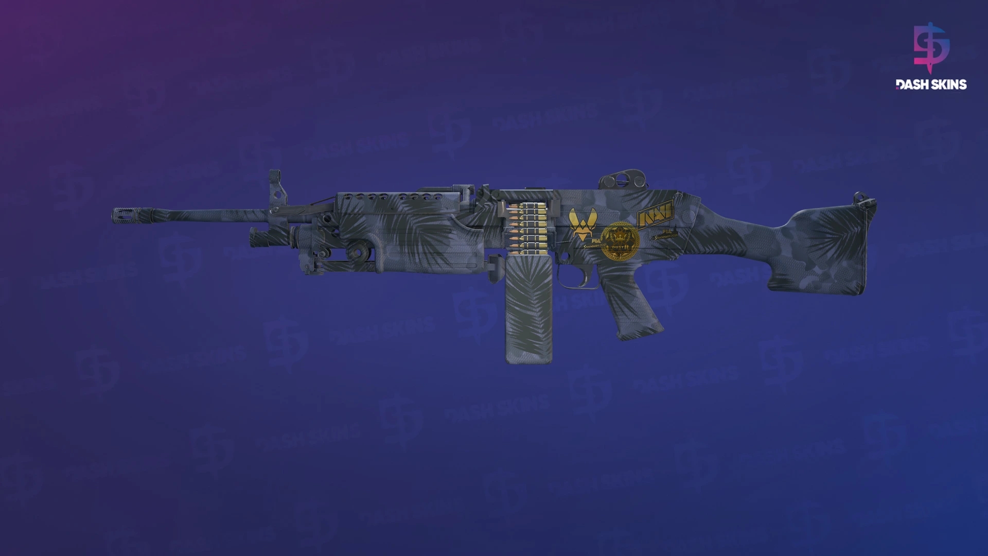 Souvenir M249 | Midnight Palm (Factory New) Screenshot Playside