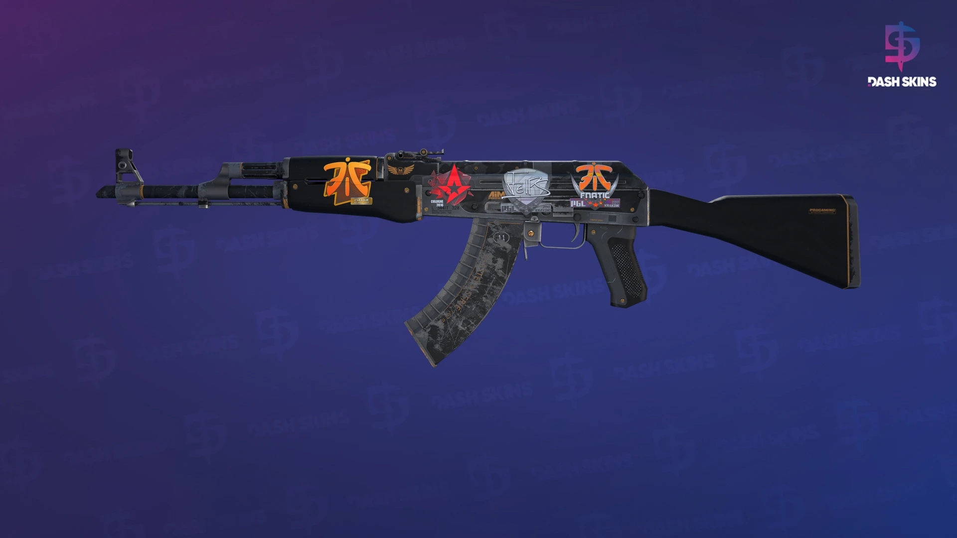 AK-47 | Elite Build (Well-Worn) Screenshot Playside