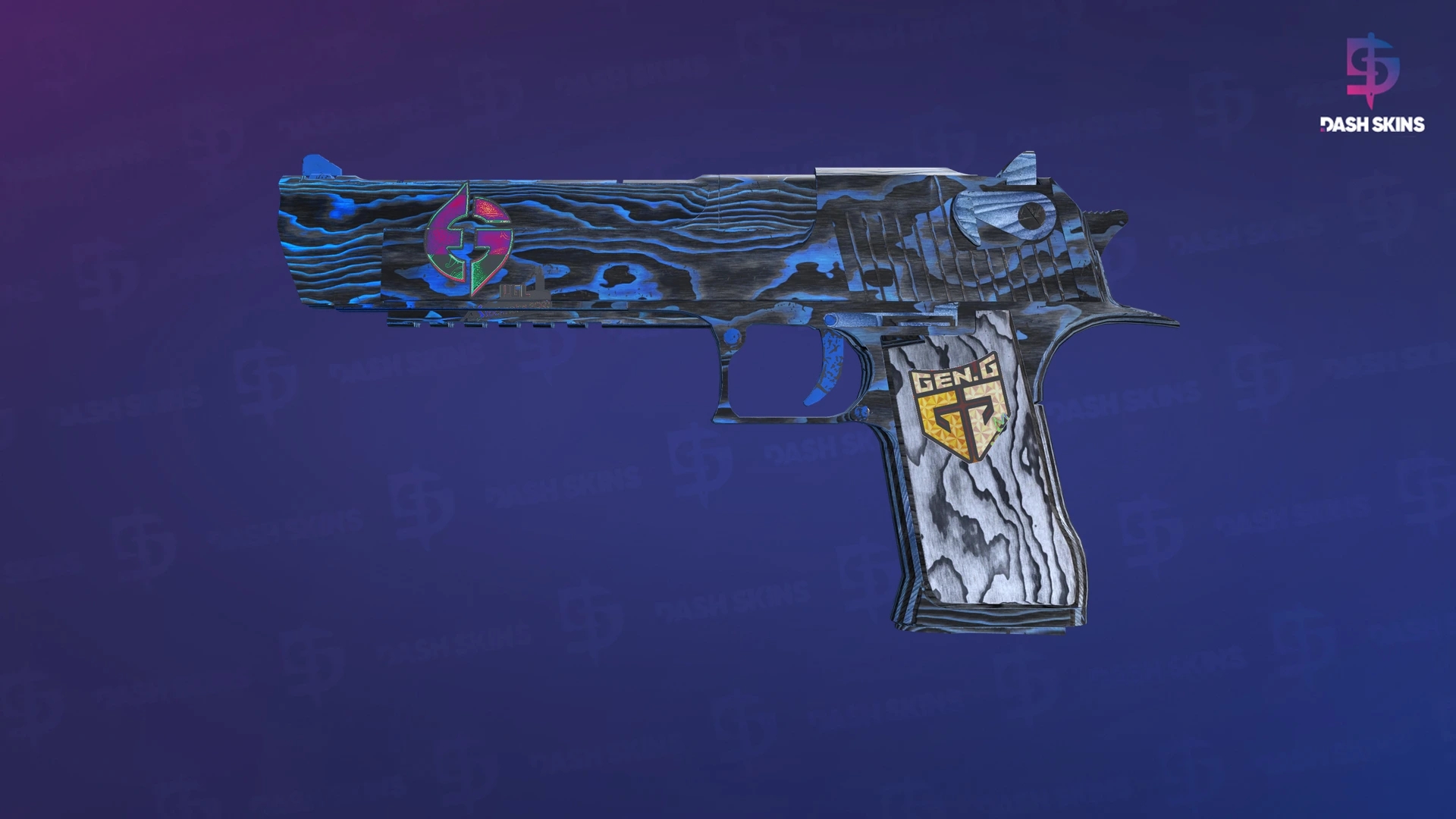 Desert Eagle | Blue Ply (Field-Tested) Screenshot Playside