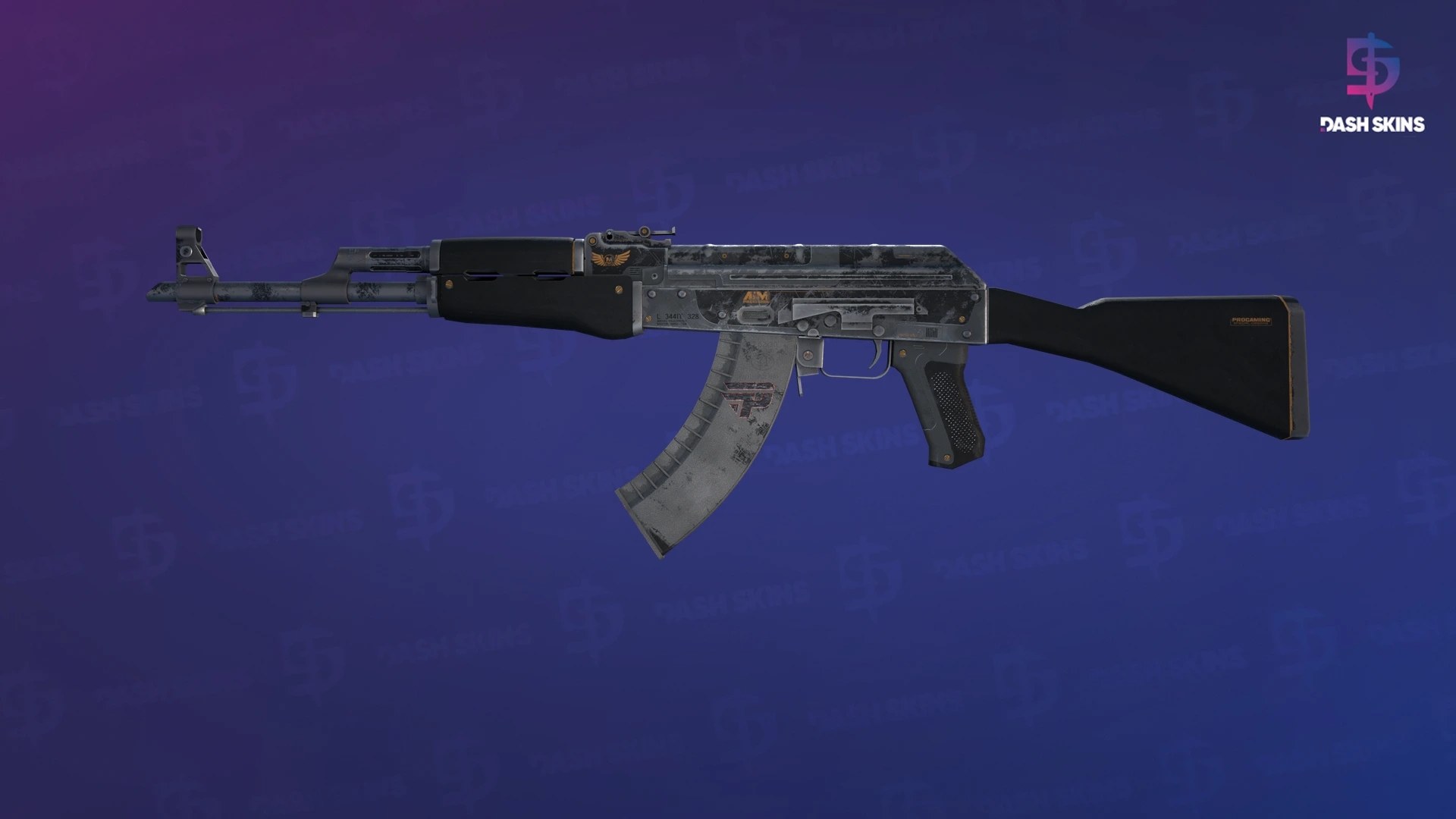 AK-47 | Elite Build (Battle-Scarred) Screenshot Playside