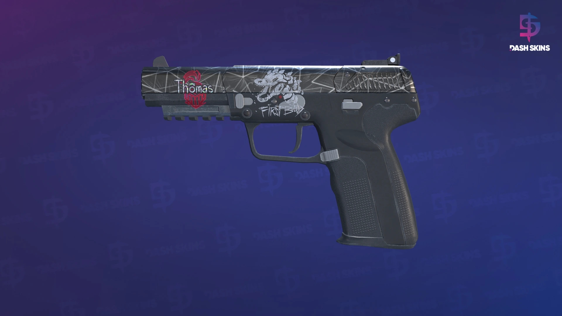 Five-SeveN | Silver Quartz (Factory New) Screenshot Playside