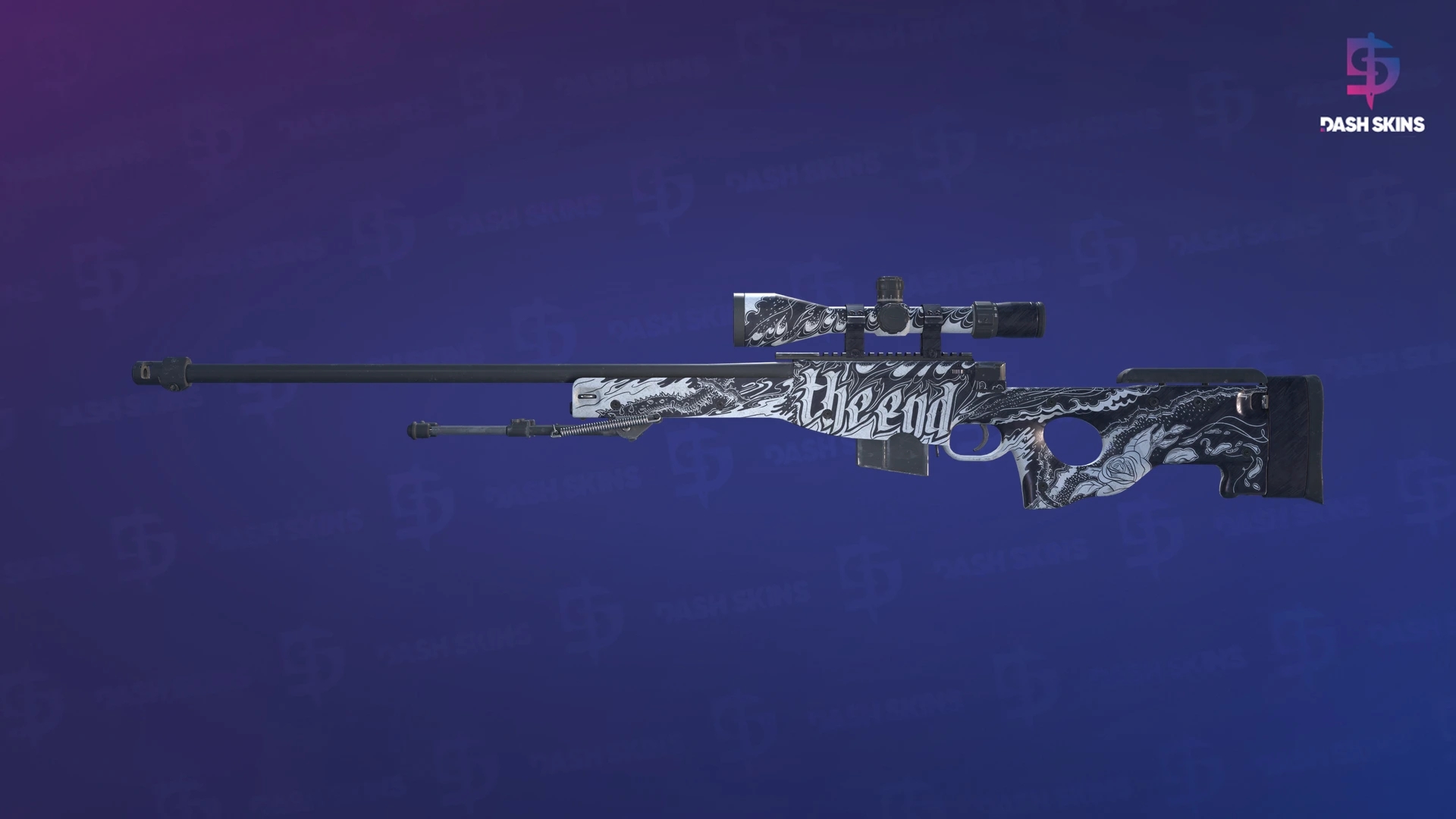 AWP | The End (Well-Worn) Screenshot Playside