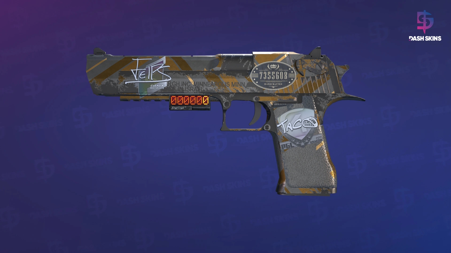 StatTrak™ Desert Eagle | Bronze Deco (Field-Tested) Screenshot Playside