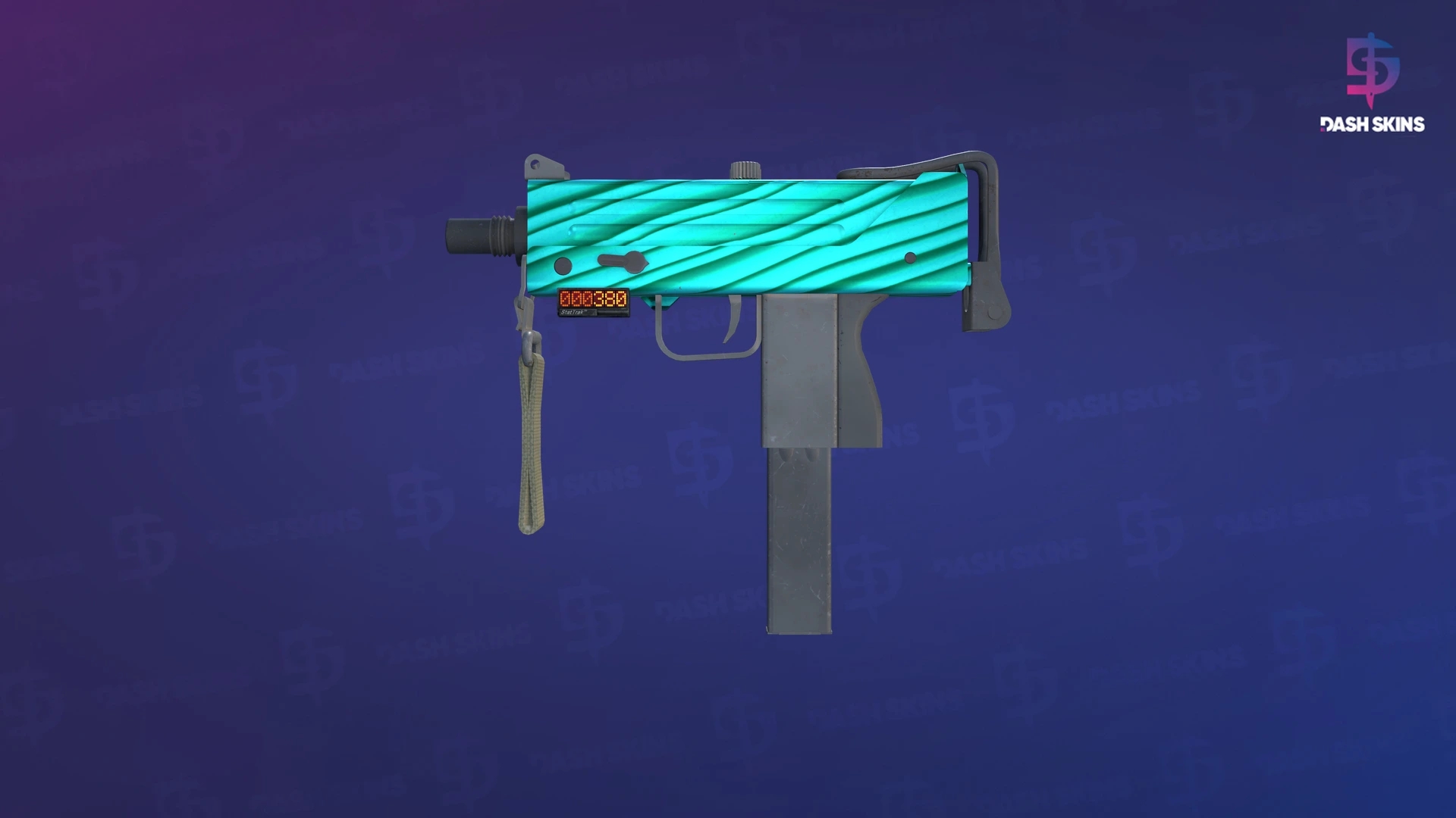 StatTrak™ MAC-10 | Malachite (Minimal Wear) Screenshot Playside