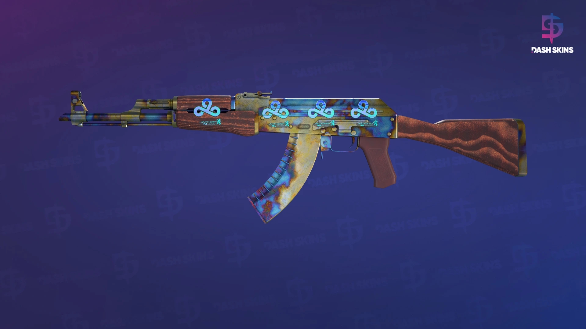 AK-47 | Case Hardened (Field-Tested) Screenshot Playside