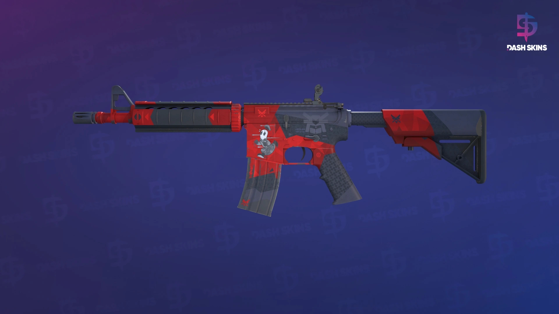 M4A4 | Evil Daimyo (Field-Tested) Screenshot Playside