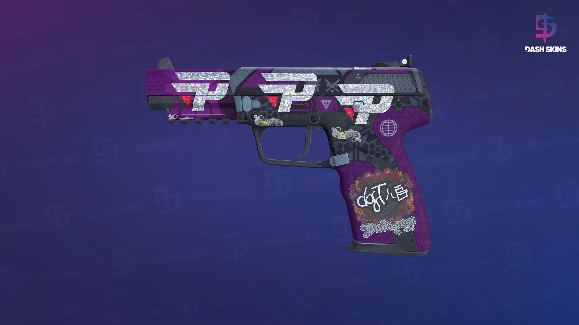 Five-SeveN | Violent Daimyo (Well-Worn) Screenshot Playside