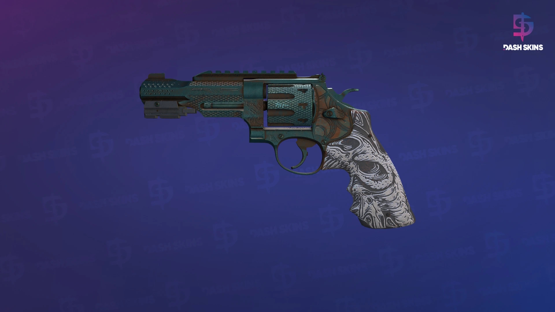 R8 Revolver | Bone Forged (Battle-Scarred) Screenshot Playside